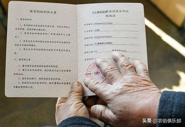 农村集体经济组织股权证什么意思，农村集体股权证是什么意思（农村集体经济组织股权证是什么）