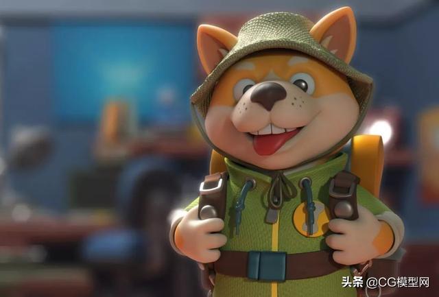 pxd，微信头像，pxd（201812期CG模型网作品展）