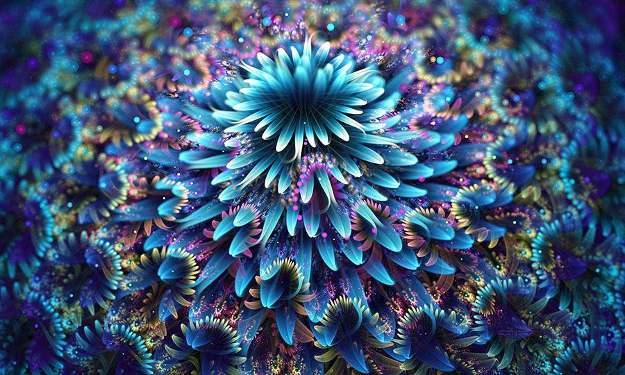 分形艺术照的特点，艺术照分什么风格（分形艺术插图，美！）