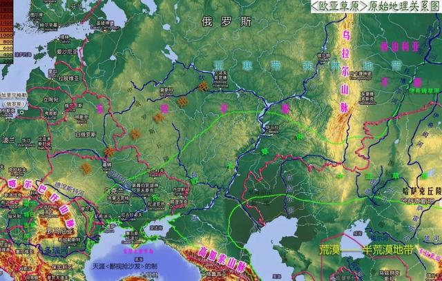 天山在地图上的位置，天山在哪里地图（详解天山南北——西域与大中亚地区）