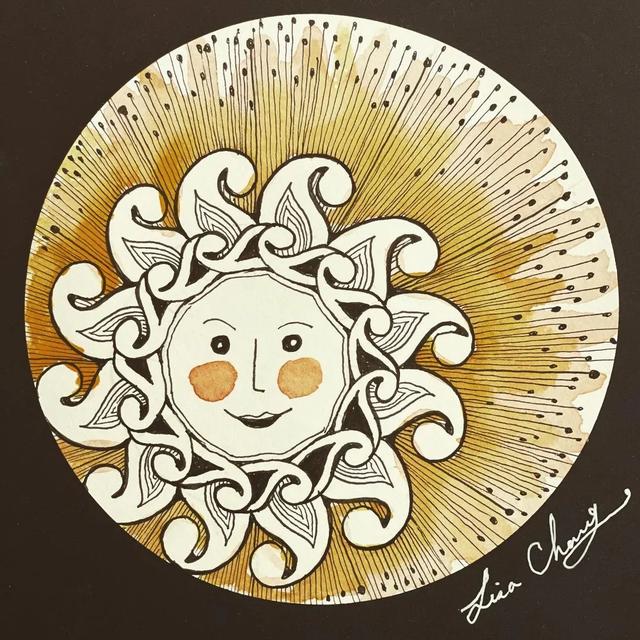 几步画出美丽画面，水粉画教程（5个步骤教你用最普通的笔）