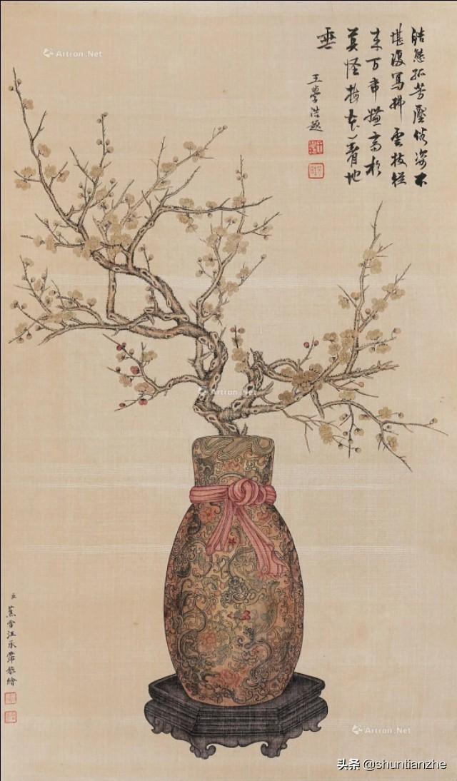 写意梅花100种画法，构图一百例，学完够用了