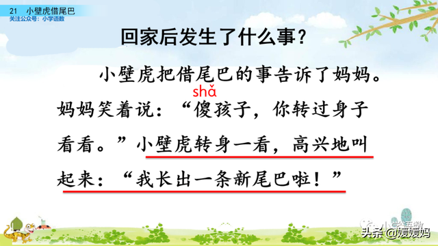 小壁虎的尾巴有什么功能，壁虎的尾巴有什么用（一年级下册语文课文21《小壁虎借尾巴》图文详解及同步练习）