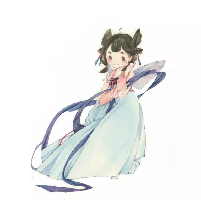 闺蜜头像古风一左一右，呆橘：古风闺蜜头像  拿走不谢微信（我居北海君南海）