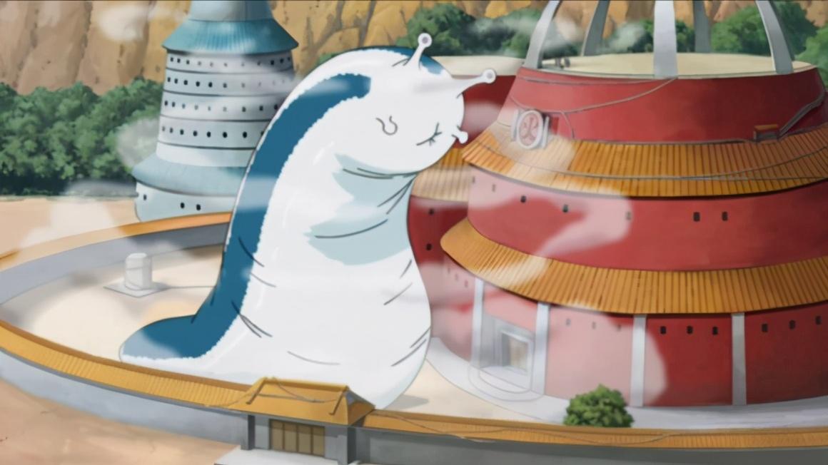 纲手和小樱的召唤兽蛞蝓,是湿骨林蛞蝓仙人的一部分.