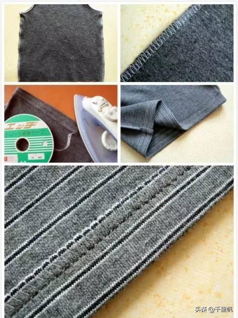 怎样手工给针织的衣服锁边，手工衣服锁边针法图解（针织面料包边应该注意的几个详细步骤）
