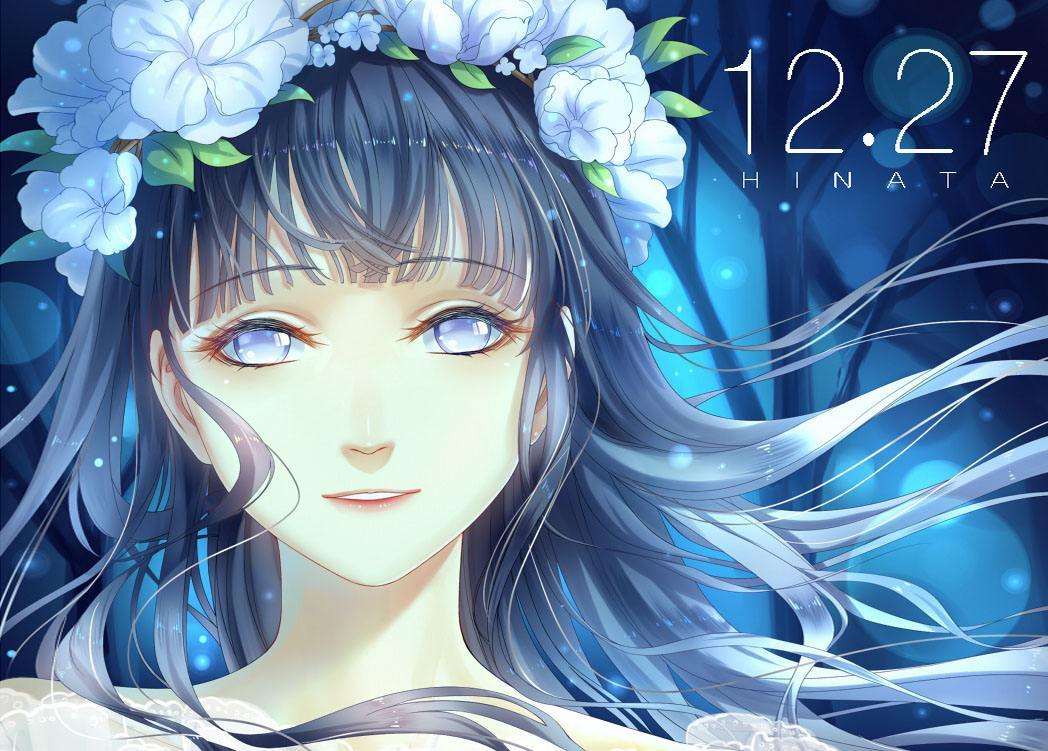 火影忍者700，林遥-火影忍者雏田“700集的等待”，微信头像（火影里的雏田女神）