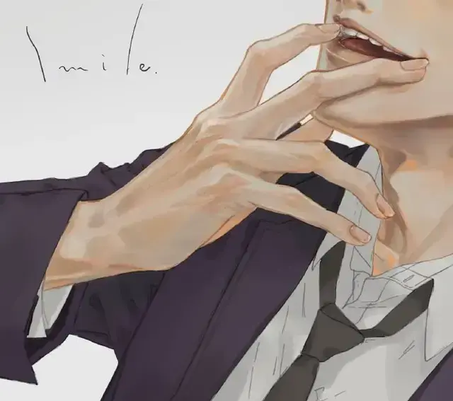 手控党福利/精致复古漫风人物局部插画欣赏，微信头像，手控党福利/精致复古漫风人物局部插画欣赏（漫画手控图片古风）