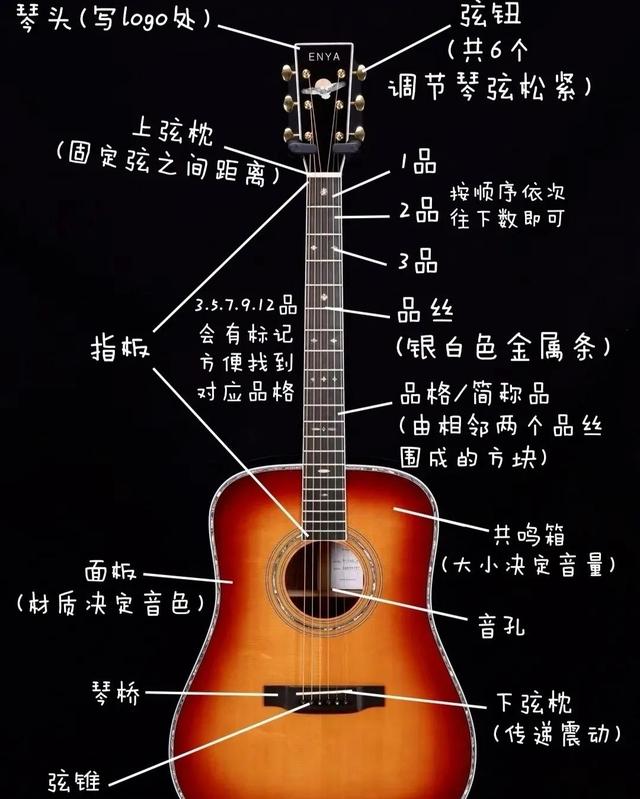 从零开始学吉他，吉他乐理基本知识零基础（零基础入门初学吉他）