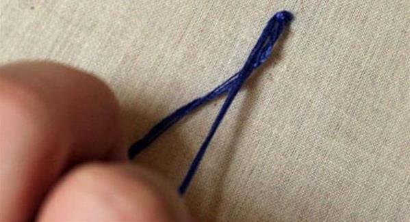 十字绣法国结绣法，十字绣法国结用几股线（手工刺绣基础针法之法国结）