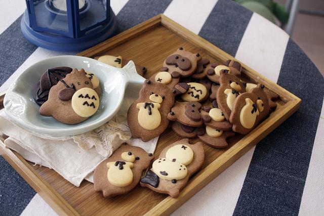 可爱小动物饼干图片，动物饼干的图片（日本超人气动物饼干）