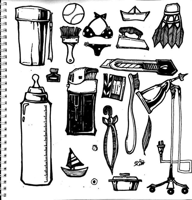 生活用品简笔画，圆的生活用品简笔画（让你的简笔画Fashion起来）