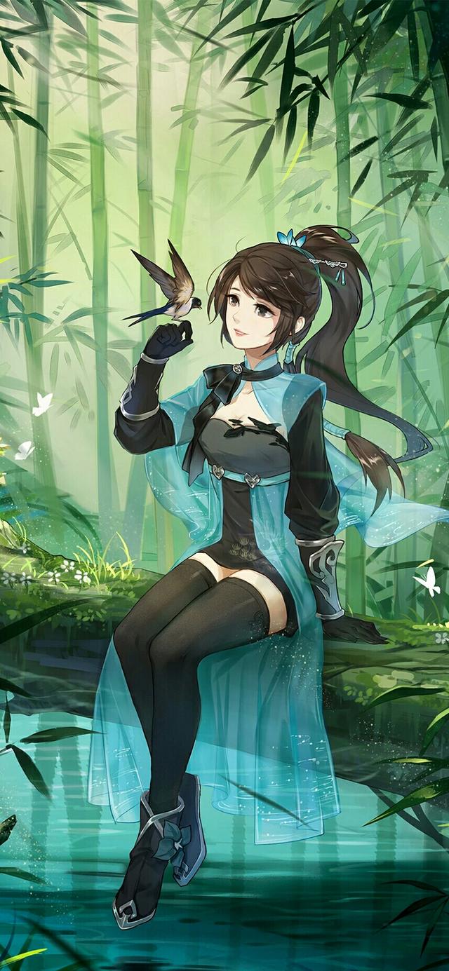 动漫人物手绘古风，动漫古装人物手绘教程（古风动漫人物插画集锦）