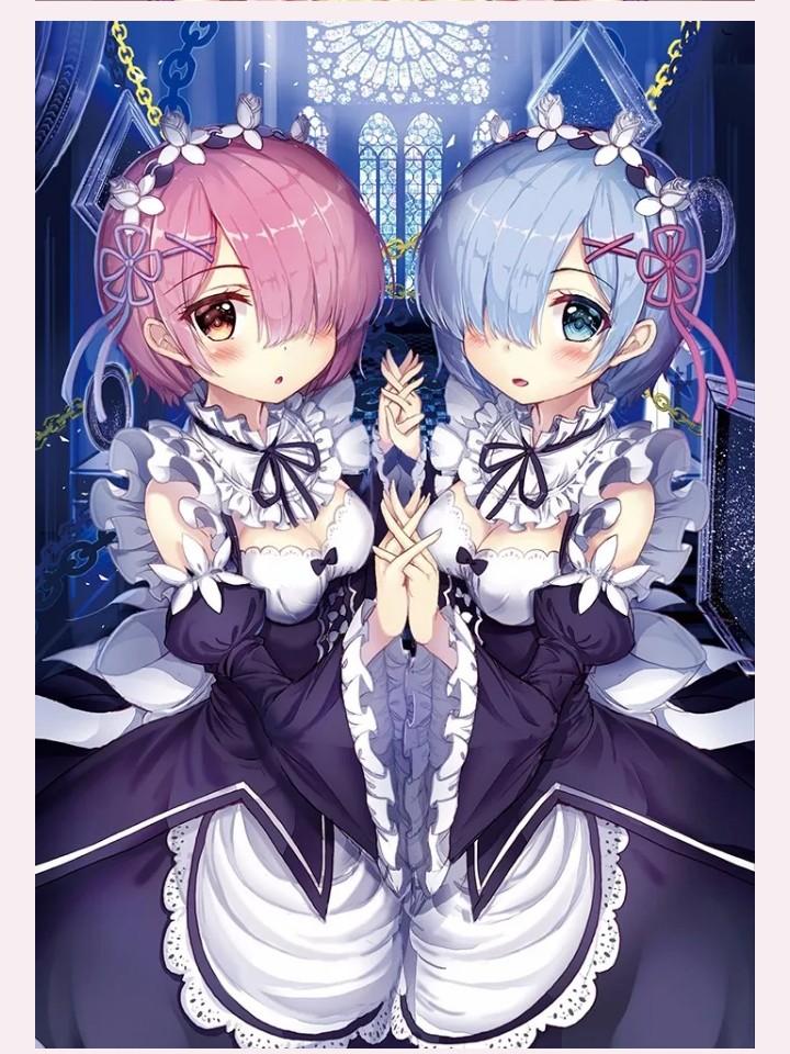 沫兮·动漫/闺蜜头像/雷姆拉姆微信，沫兮·动漫/闺蜜头像/雷姆拉姆（喜欢拉姆雷姆这对姐妹的）