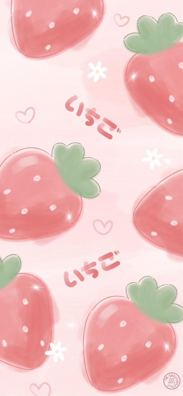 桃子系列背景图,粉色系桃子背景图(粉色系水果主题壁纸)