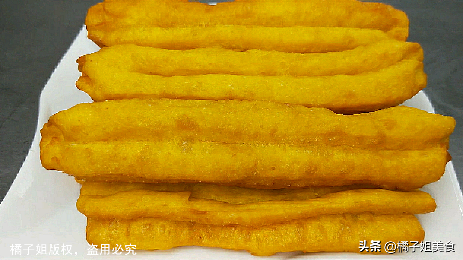 圖片[1]-【油條】做法步驟圖 不用酵母 不用泡打粉 健康美味-起舞食譜網