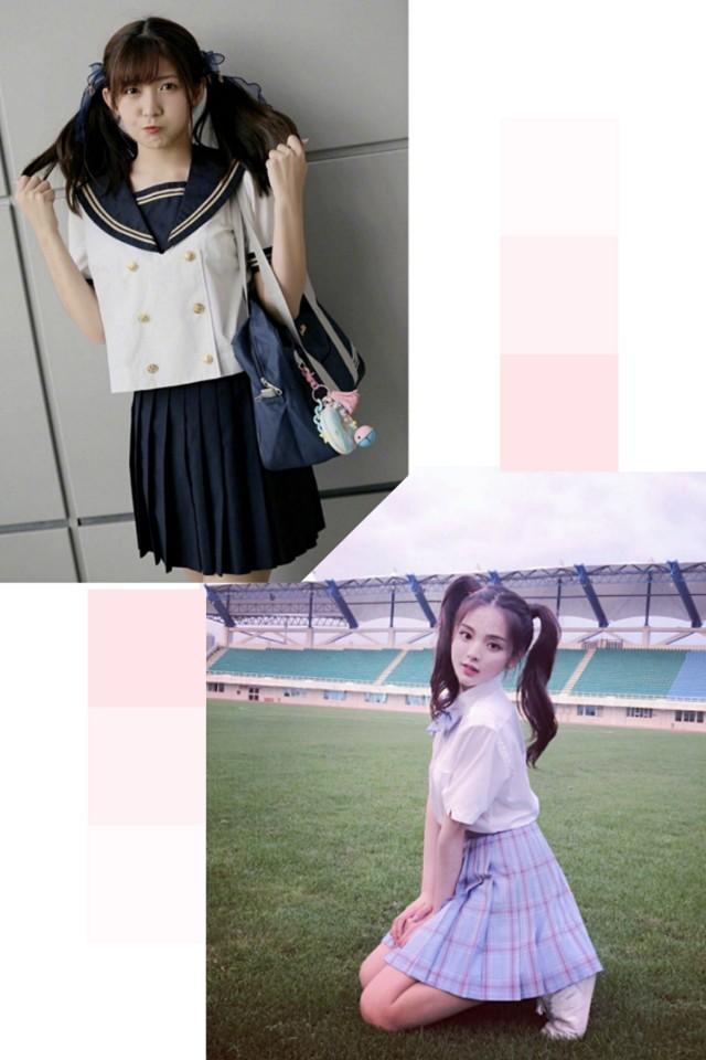 火箭少女全员泰国校服，可爱小学妹，高冷女神你pick哪一个?
