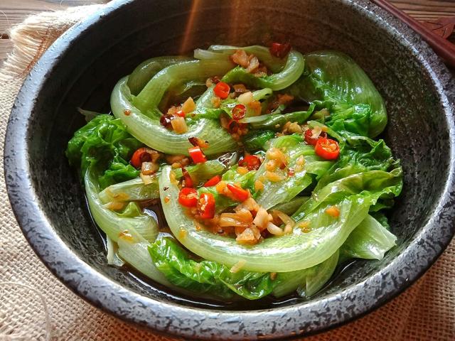 生菜的做法大全，10分钟就做好的油淋生菜（蚝油生菜的做法大全）