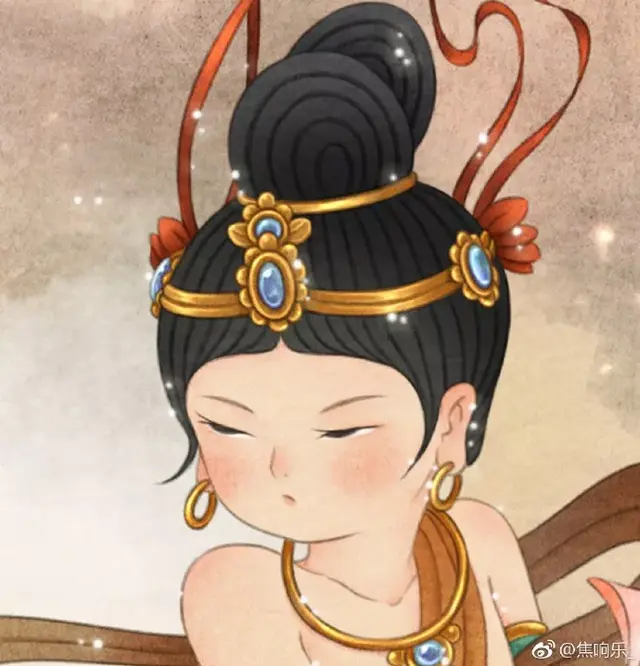 又胖又萌又可爱的图片，胖胖可爱的呆萌情侣头像微信（把千寻、周迅画成圆脸美人）