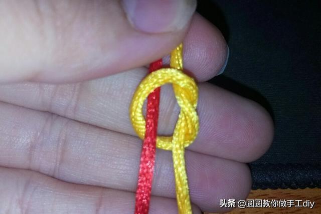 金刚结手链编法图解，金刚结编手链的方法图解教程（金刚结手链编法）