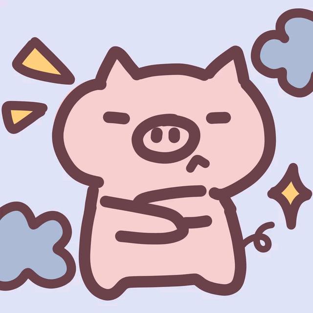 动漫头像简笔画，可爱简笔画动漫头像( ・ω・)o─━・*:・:・゜・:微信（今日份可爱头像）