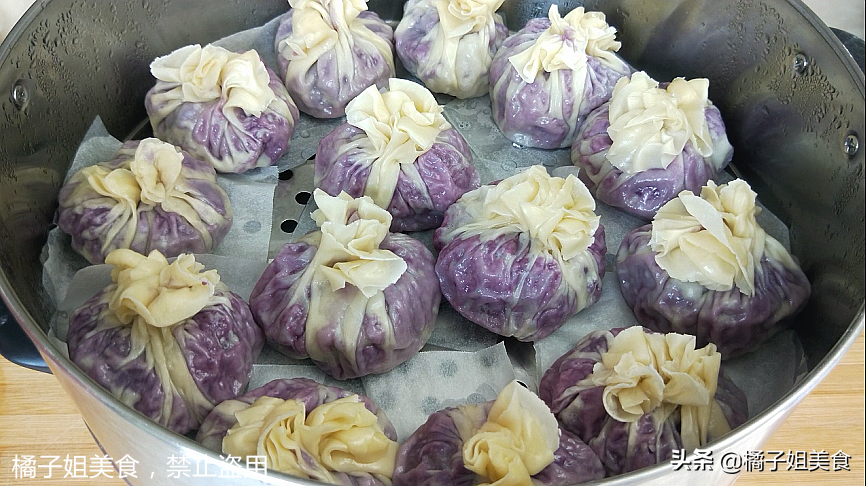 圖片[5]-【紫薯餃】做法步驟圖 營養美味 大人小孩都愛吃-起舞食譜網