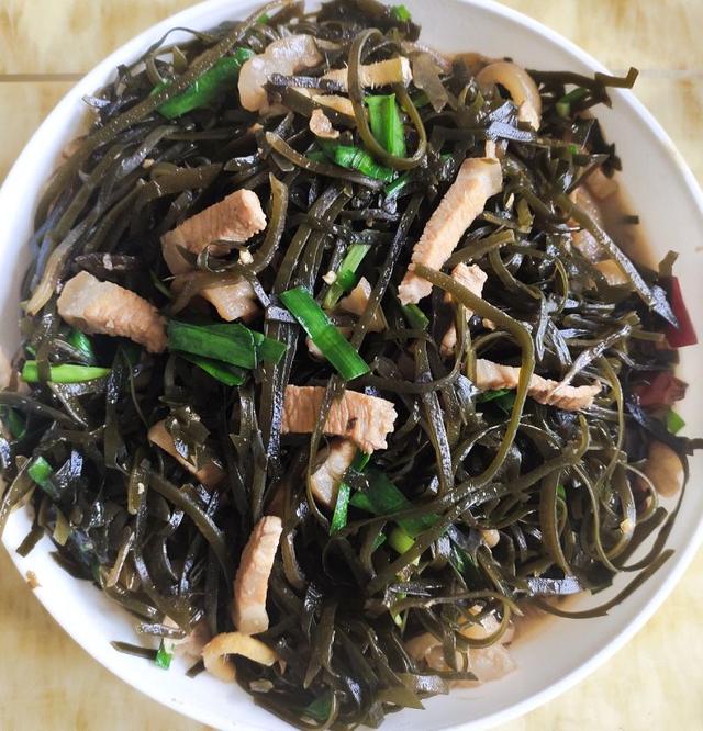 海帶炒肉絲怎麼做好吃,海帶絲炒牛肉絲怎麼炒好吃(肉絲炒海帶好吃的