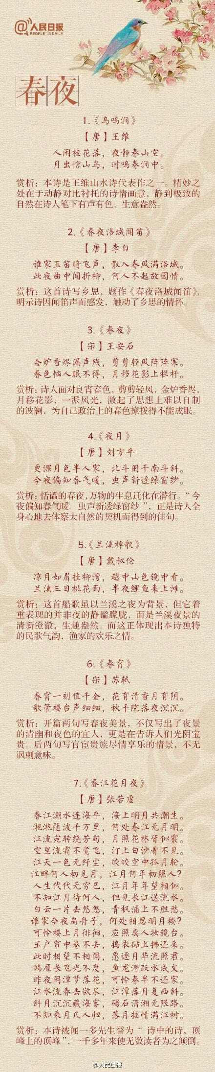 描写春天的古诗有哪些，搜集其他描写春天的古诗有哪些（人民日报整理：56首春天诗词）