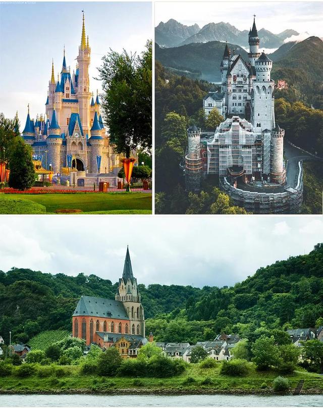 画城堡简笔画，如何快速的画出城堡（线描中的局部色彩运用《梦幻星空下的城堡》）