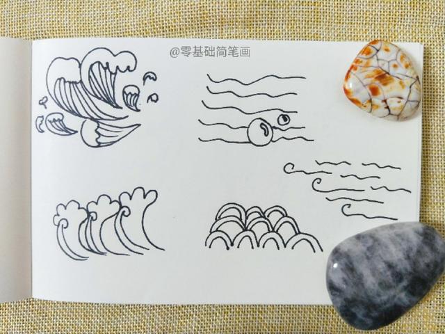 海洋世界简笔画，海洋世界简笔画怎么画（学生手抄报手账素材~收藏了）