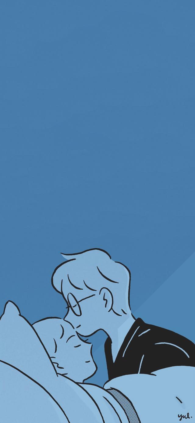 情侣壁纸，情侣壁纸2022最新壁纸（情侣壁纸︱爱在温柔里生长图片）