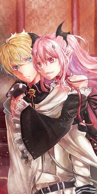 终结的炽天使头像，终结的炽天使情侣头像✨值得你拥有微信（《终结的炽天使》百夜米迦尔\u0026百夜优一郎\u0026克鲁鲁采佩西）