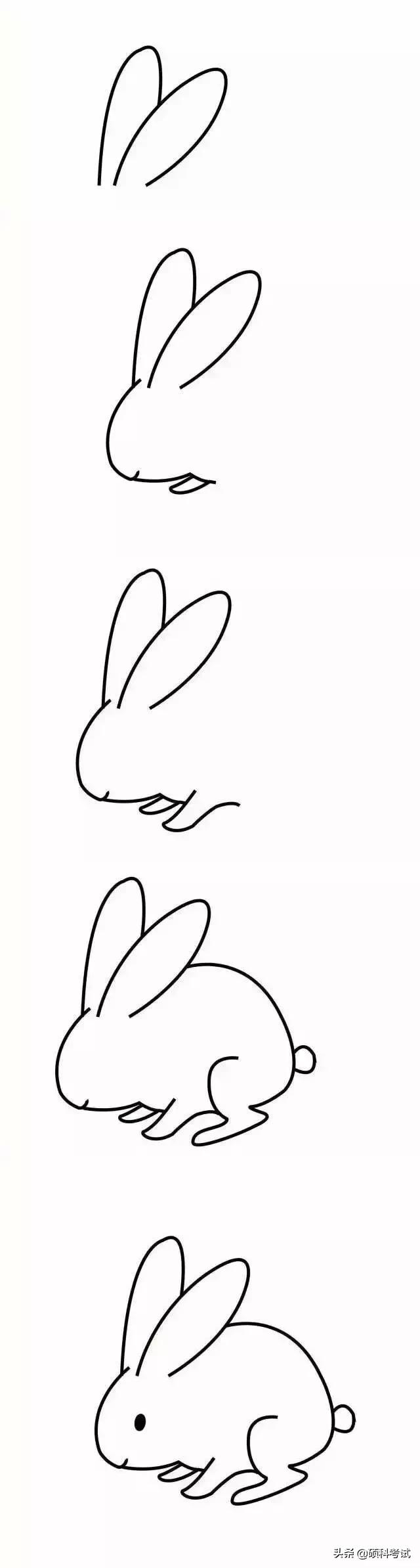 儿童的简笔画简单又好看，孩子们最爱的简笔画