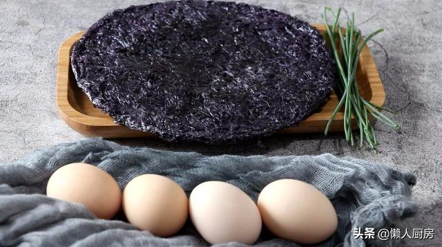 炒紫菜的做法大全家常教学，紫菜和鸡蛋不光烧汤好喝