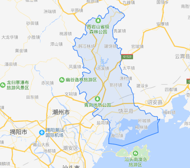 潮安县属于哪个市，潮州是哪个省的城市 潮州在哪里（建县历史超500年）