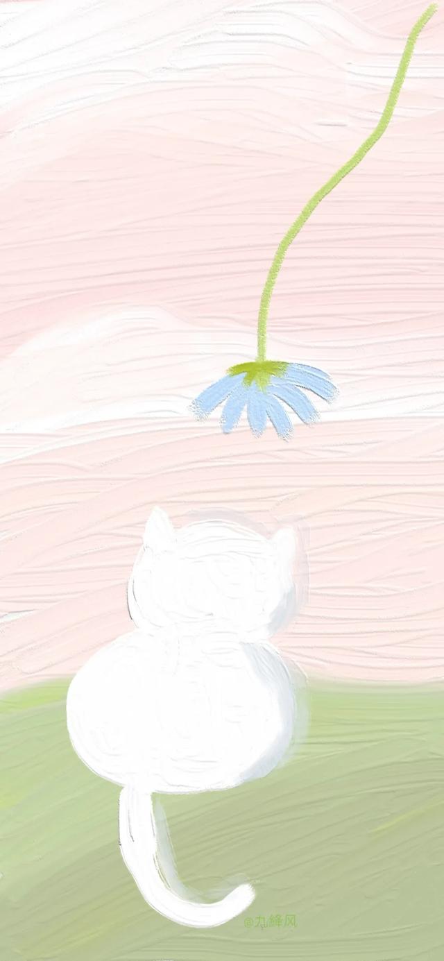 小清新壁纸，小清新壁纸卡通（小清新春日插画壁纸，超级养眼图片）