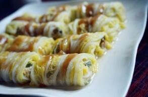 圖片[8]-【白菜肉卷】做法步驟圖 孩子常吃身體好 一周吃3次不夠-起舞食譜網