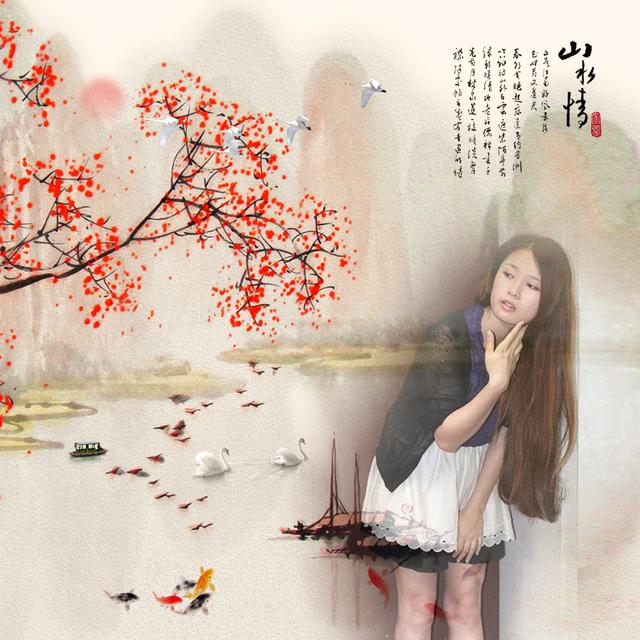 微信头像山水风景图片大全，水墨古风风景意境头像（14张中国风水墨头像等你带走）