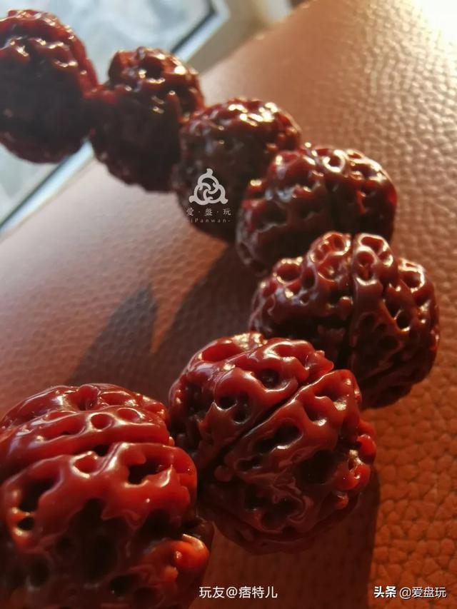 桃核手串的正确盘法（盘了8年的桃核）