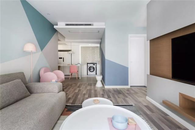 如何选择墙面漆颜色，一面墙刷多种颜色