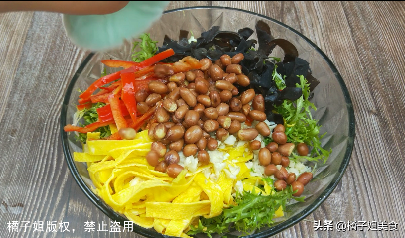 圖片[12]-【涼拌苦菊雞蛋木耳】做法步驟圖 年夜飯解膩必備-起舞食譜網