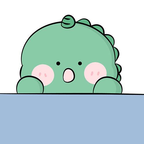 沈言  小恐龙表情/一生好运的微信头像，沈言是哪部小说中的人物（可爱卡通小恐龙）