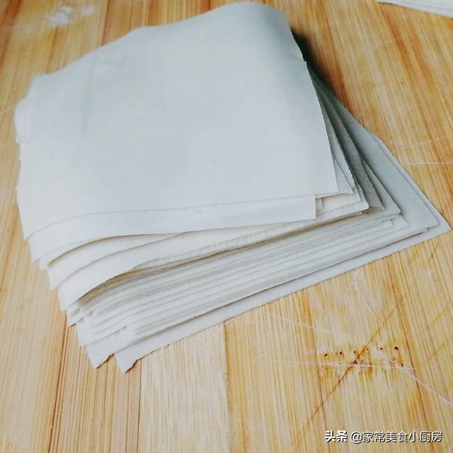 又薄又滑的馄饨皮怎么做，在家也能做出薄皮大馄饨