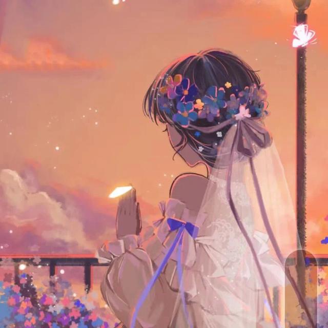 动漫情头画师：E.Pcat，画师头像动漫微信（一些超美的动漫情侣头像）