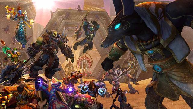 wow暴风雪鼠标指向宏，烈焰风暴鼠标指向宏（TAQ开荒部分Tips）