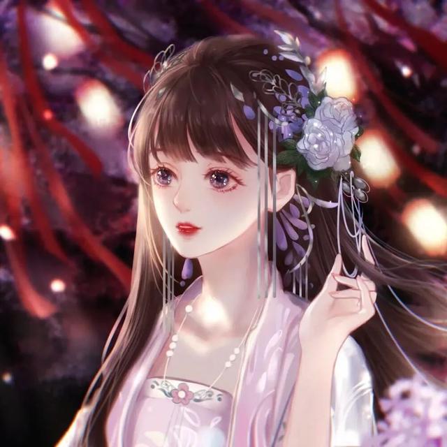唯美古装女图，微信头像，唯美古装女图（手绘古风女生头像）