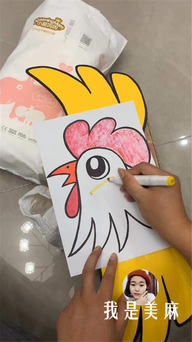 布艺大公鸡制作步骤图片