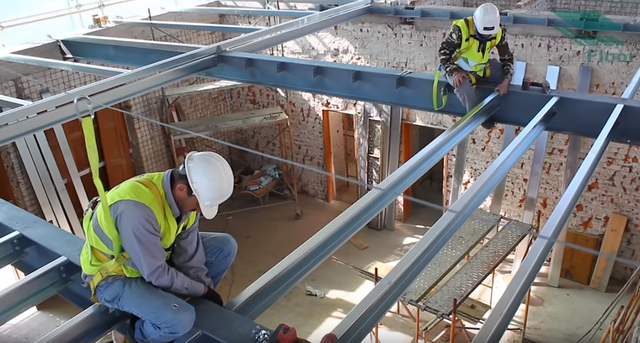 钢结构楼板配筋图讲解，楼面不扎钢筋不浇混凝土