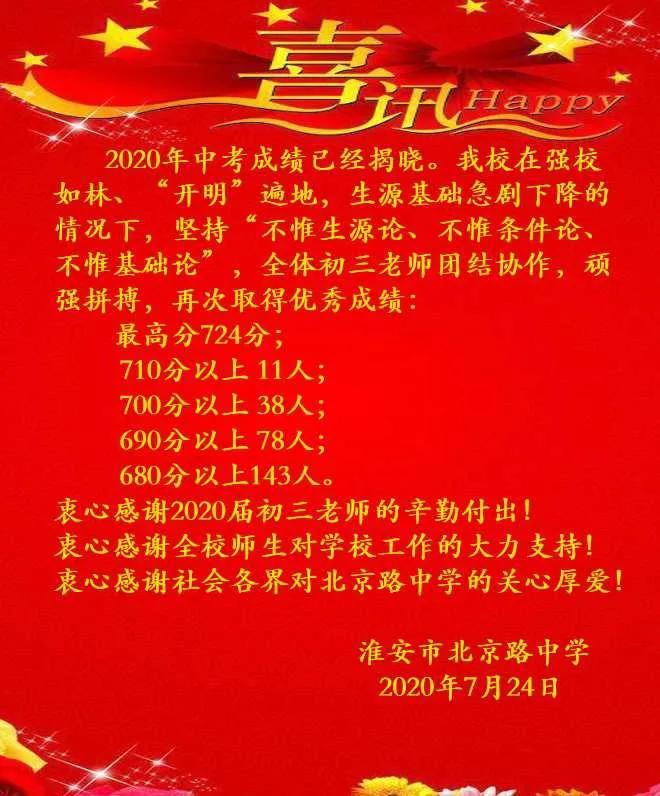 江苏淮阴中学（淮安各初中排多少名可以报考淮阴中学）