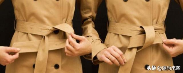 风衣蝴蝶结怎么打，风衣蝴蝶结怎么打的（穿大衣的女生必备）